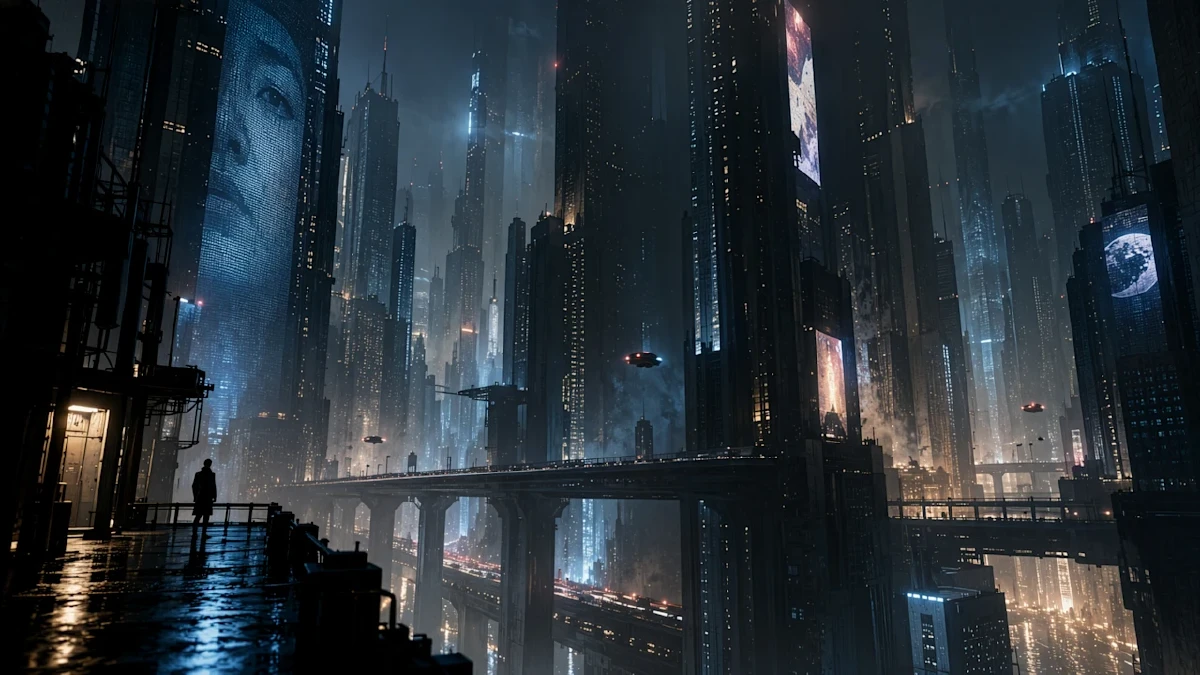 Official OpenAI GPT Image 2.5 example showing a cyberpunk city scene