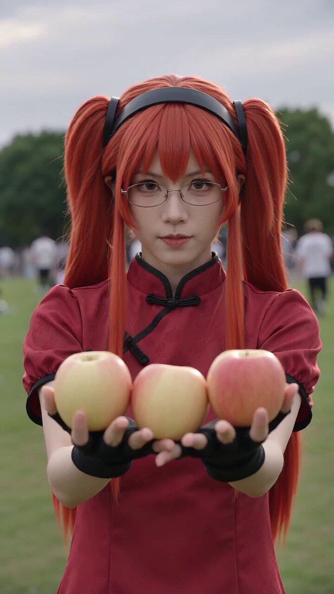 Convention Apple Juggling Cosplay