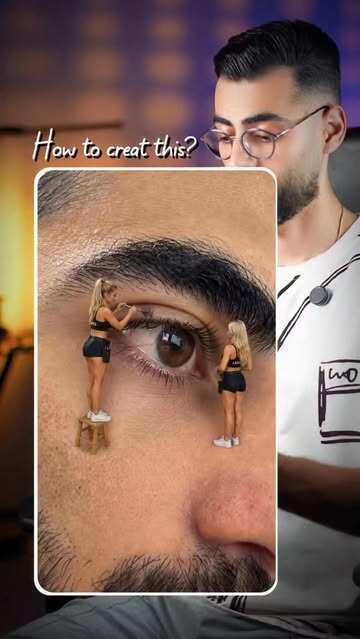 Miniature Eyelash Technicians Macro